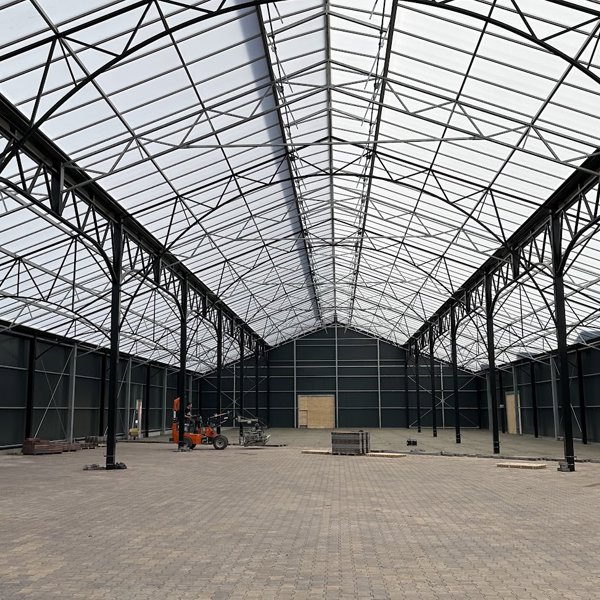 tuincentrum in aanbouw