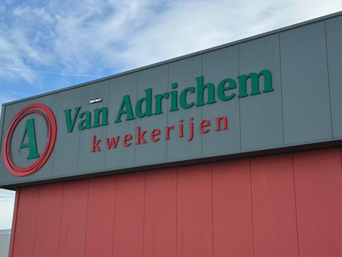 rood grijs dak van bedrijf